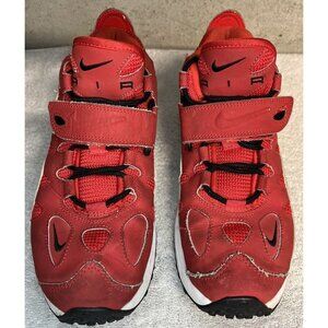 Nike Air Turf Raider Red Black Grey 580401-600 Men’s Size 7.5 Shoes Sneakers